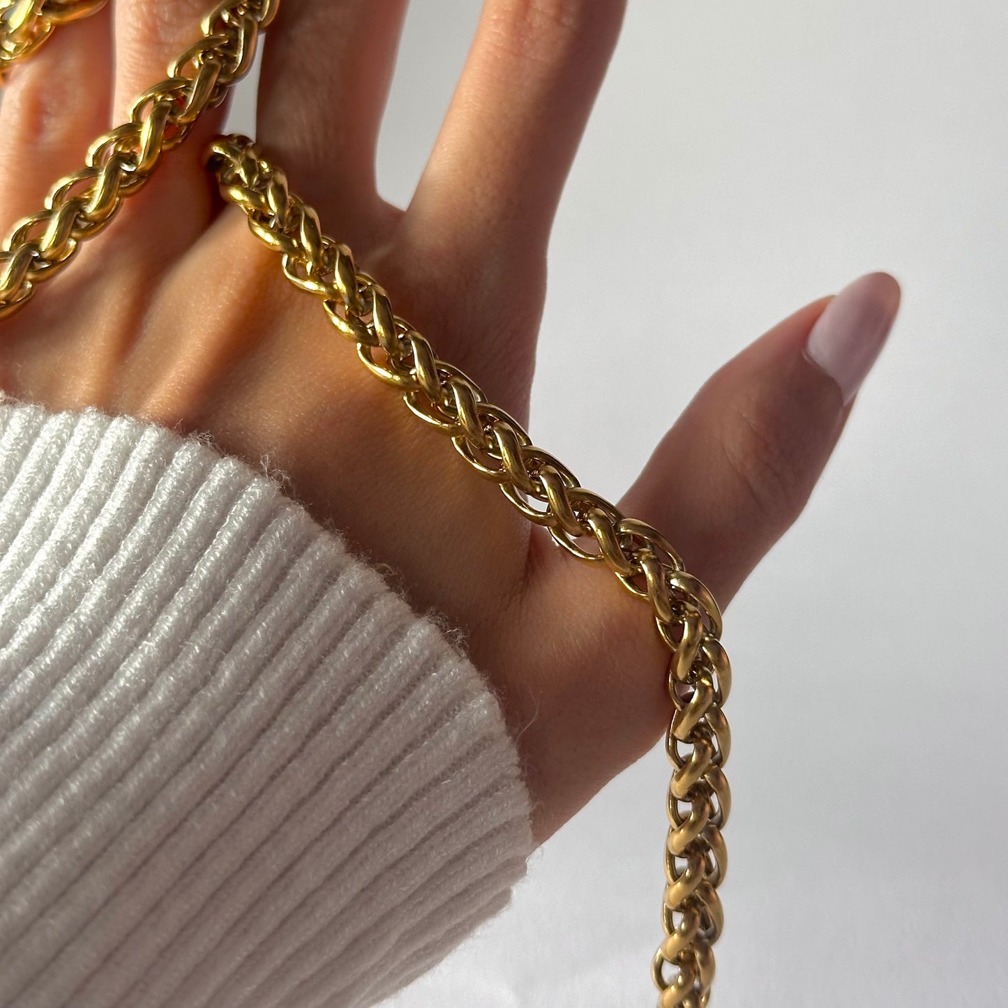 Twined Gold Necklace