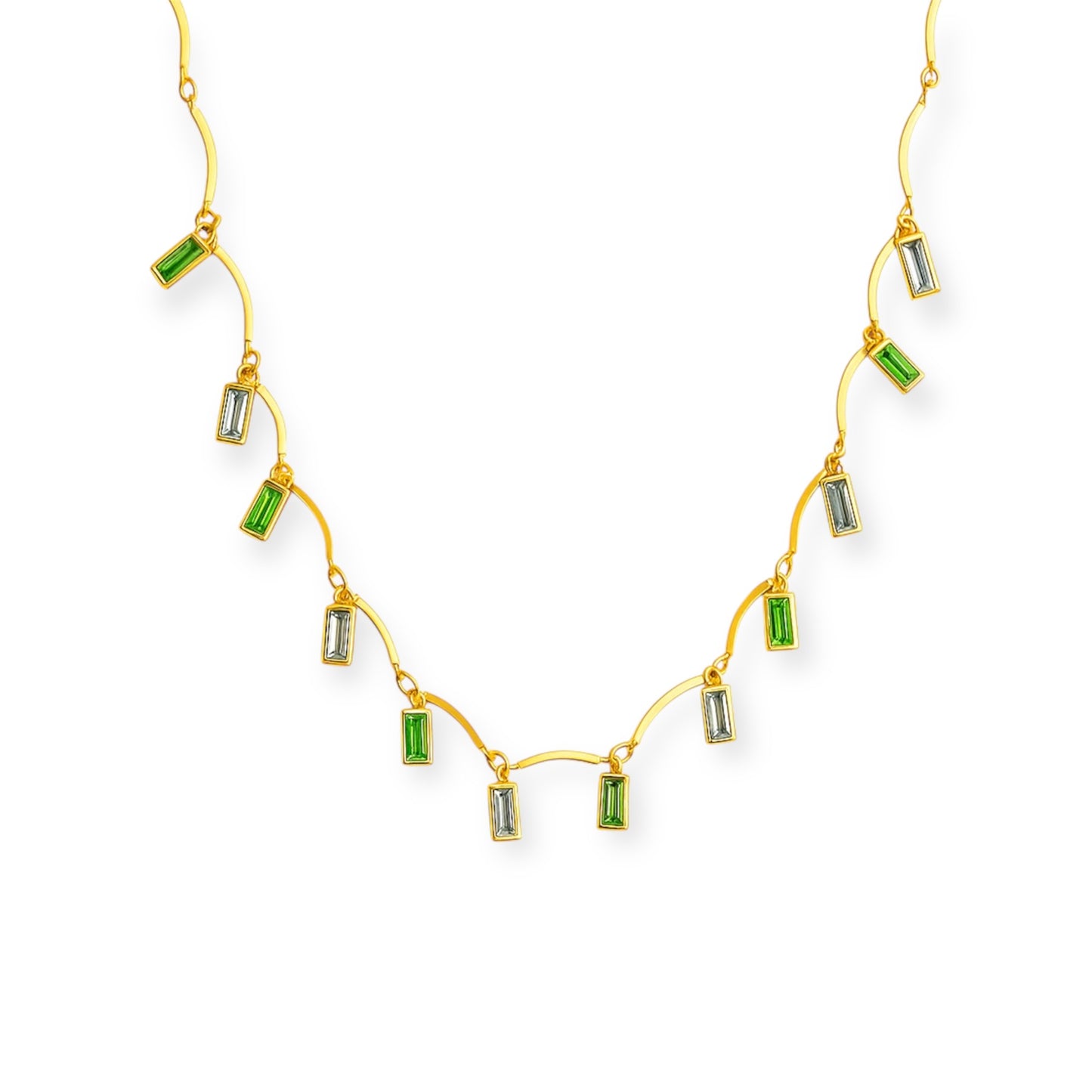 Verdé Drops Necklace