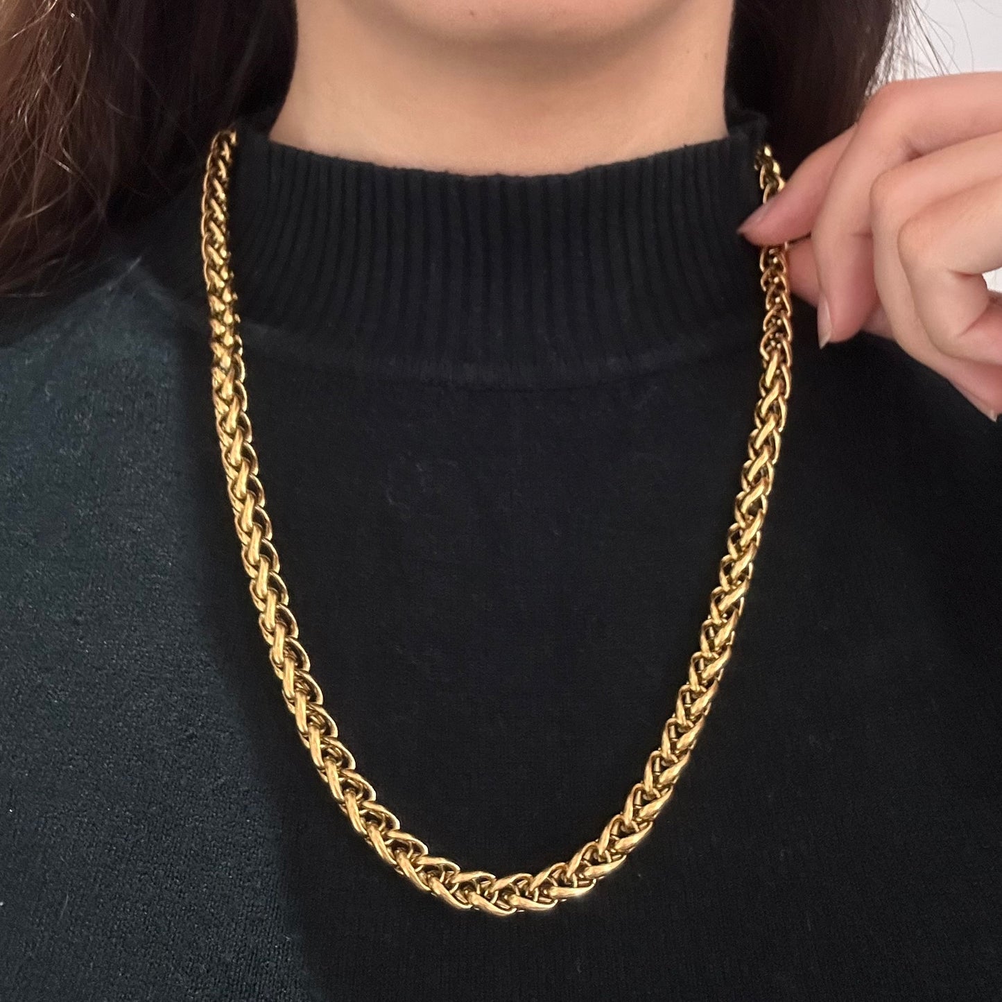 Twined Gold Necklace