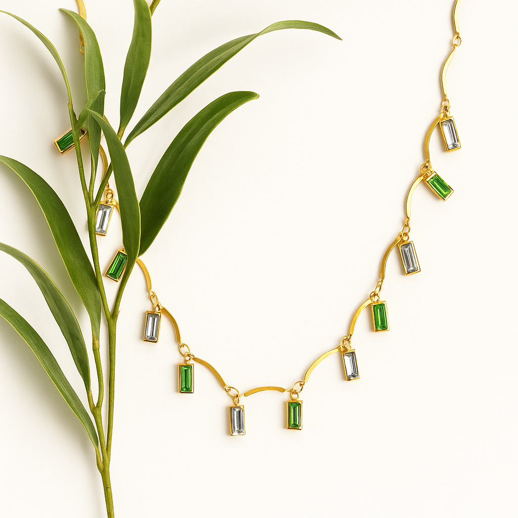 Verdé Drops Necklace