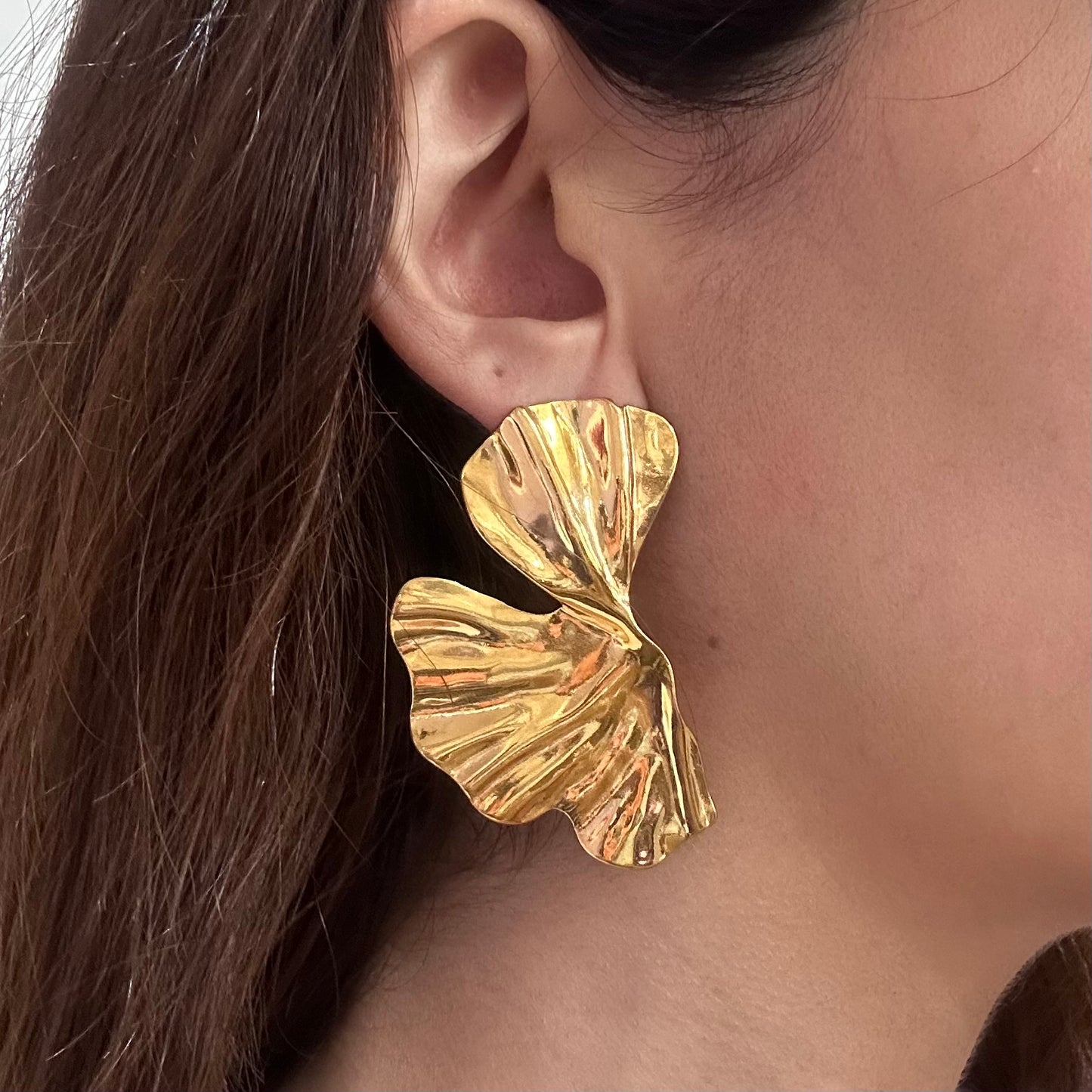 Gilded Botanical Earrings
