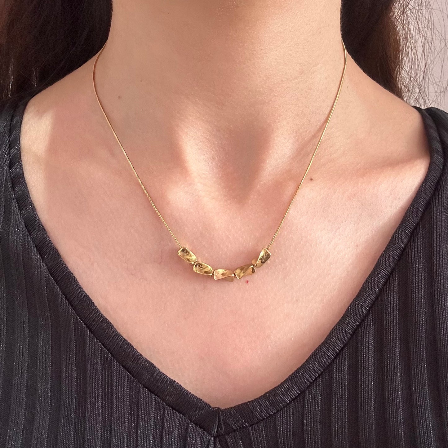 Petal Fold Necklace