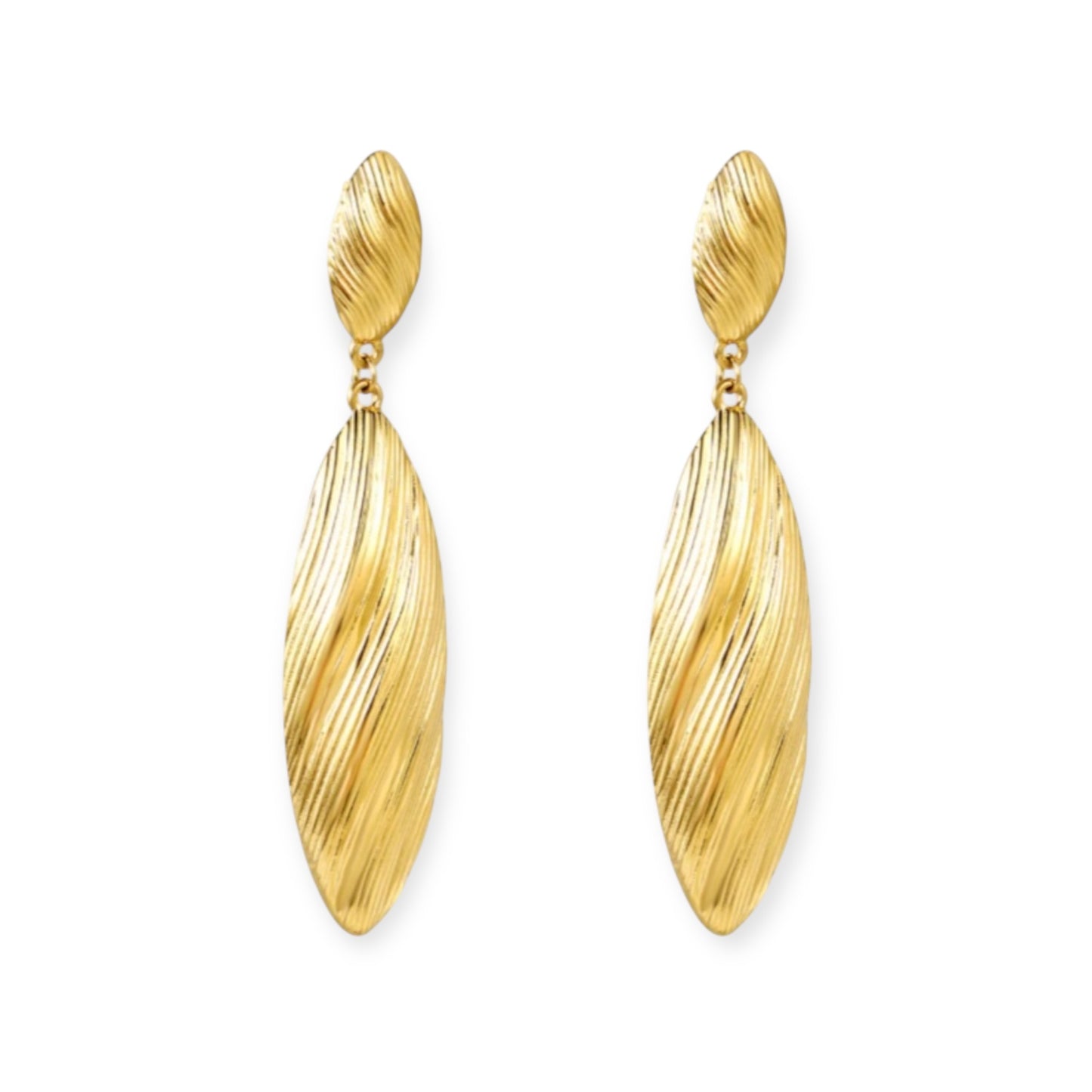 Drift Textured Drop Earrings