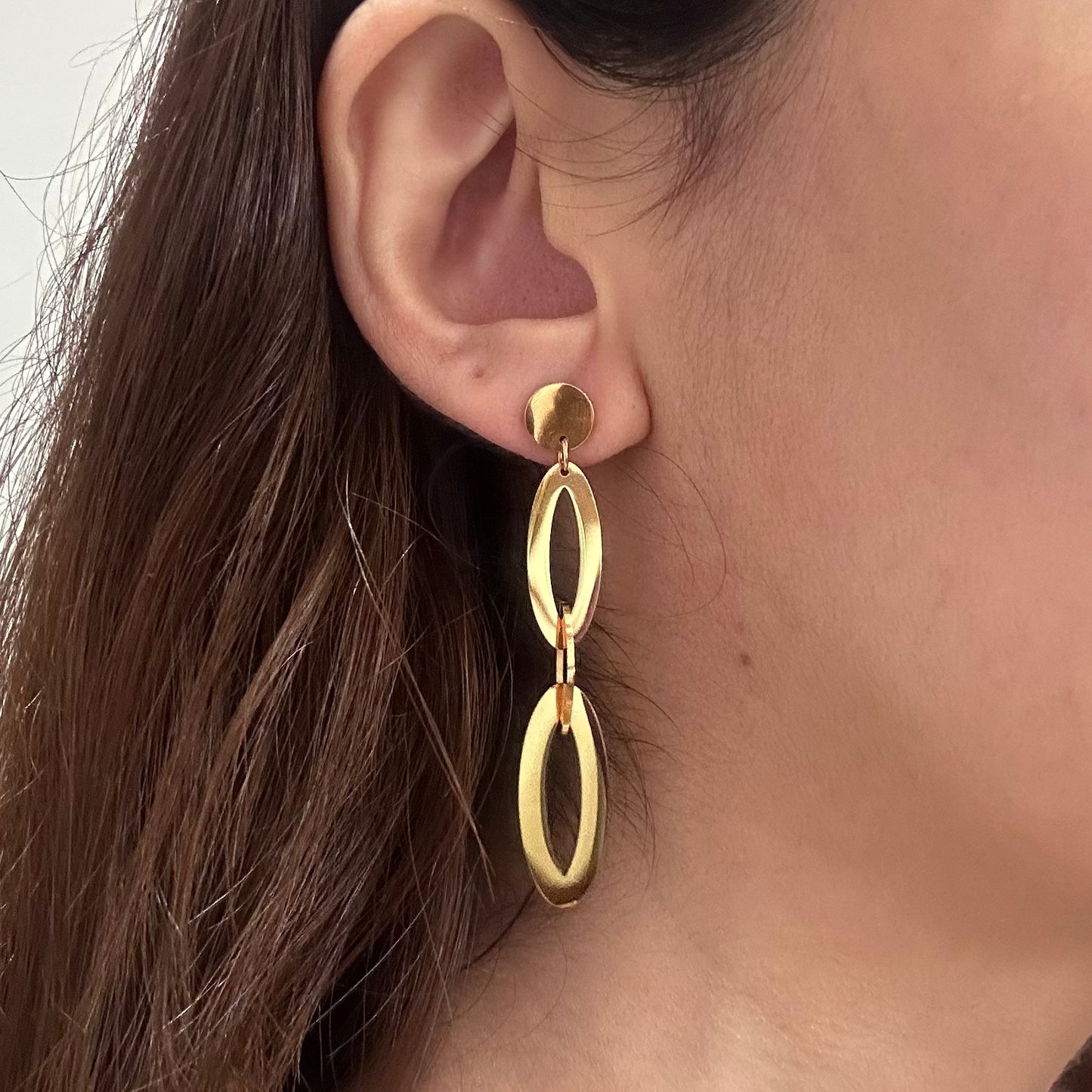 Linéa Gold Drop Earrings