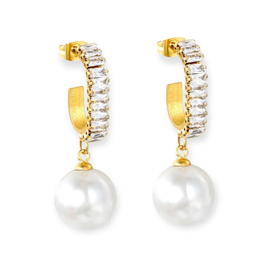 Lustre Drop Earrings